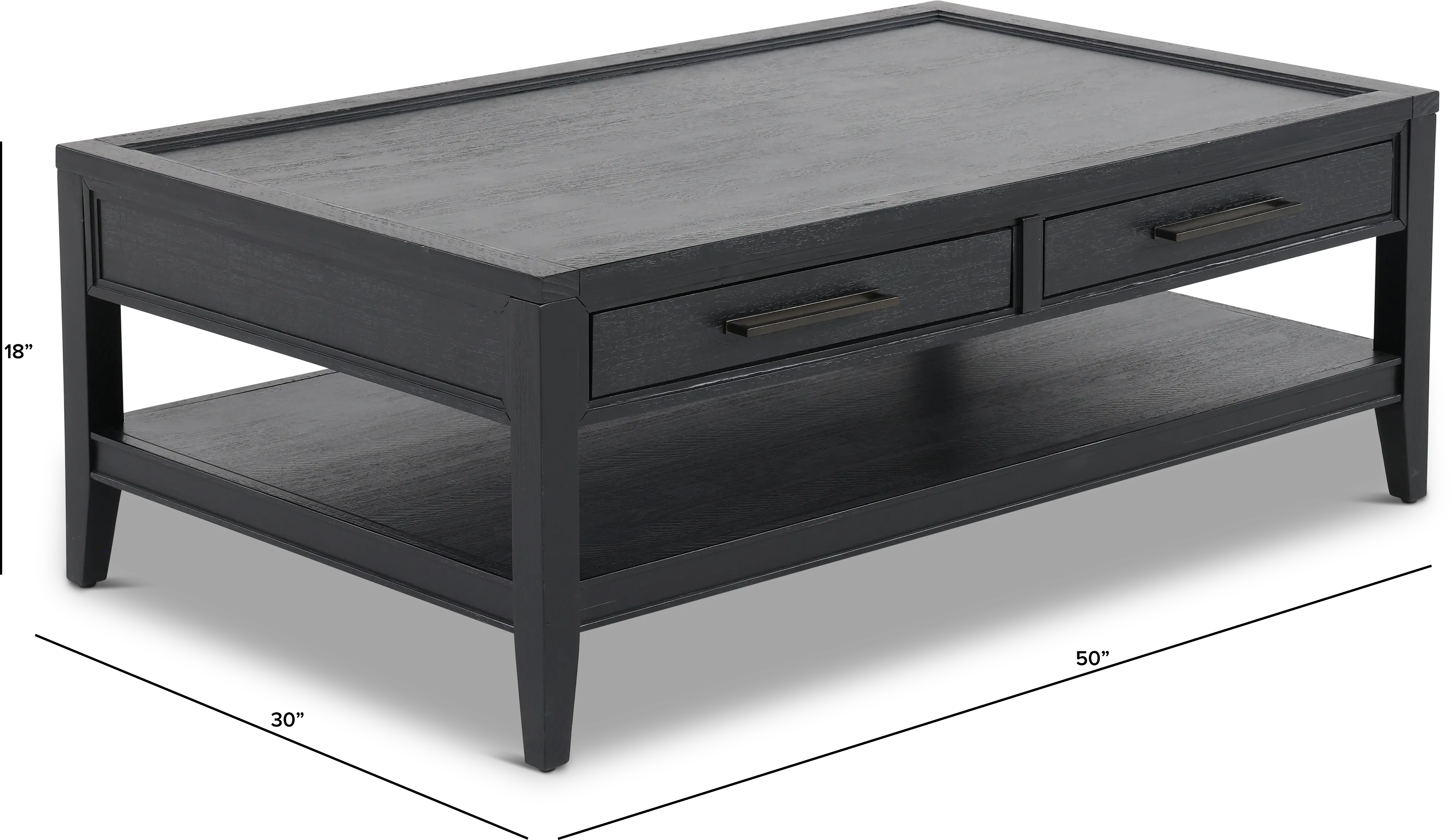 Callahan Black Coffee Table-9