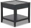 Callahan Black End Table