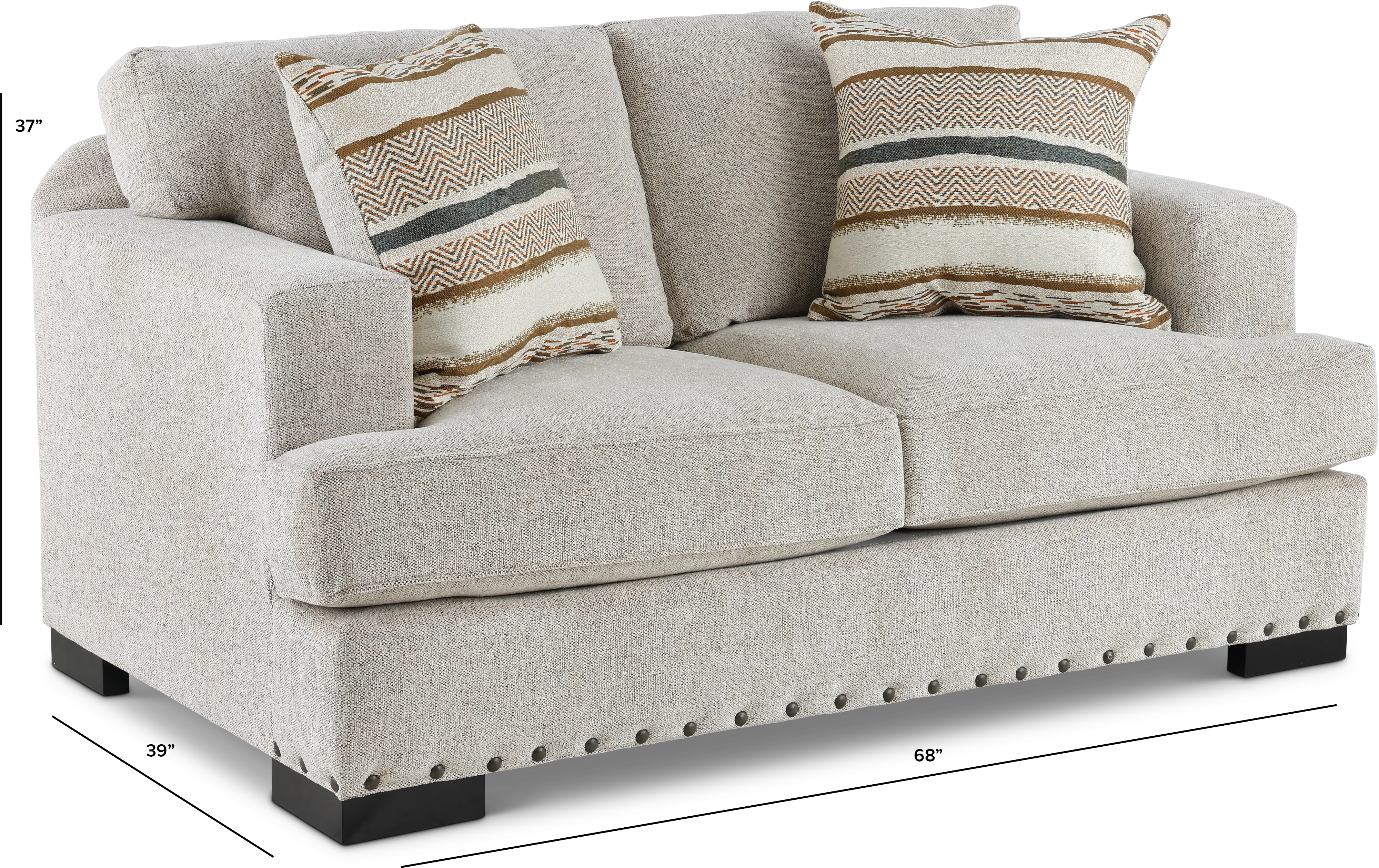 Langley Tan Loveseat-3