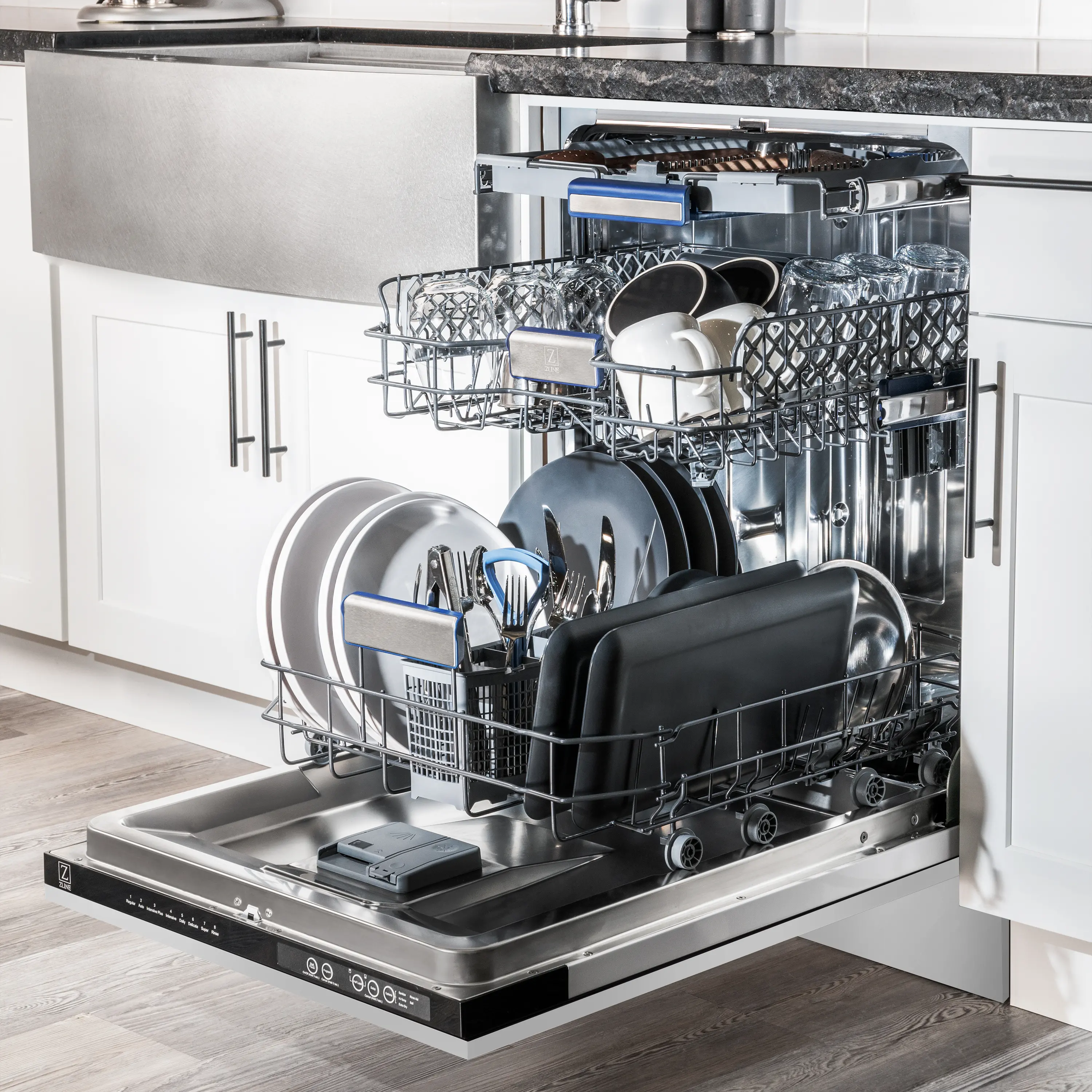 DWV-304-24 ZLINE Tallac Series Top Control Dishwasher - Stainless Steel-19