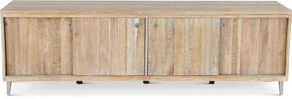Morgan 80"  Acacia Wood TV Stand