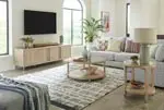 Morgan 80   Acacia Wood TV Stand-2