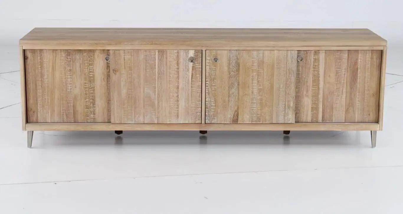 Morgan 80   Acacia Wood TV Stand-9