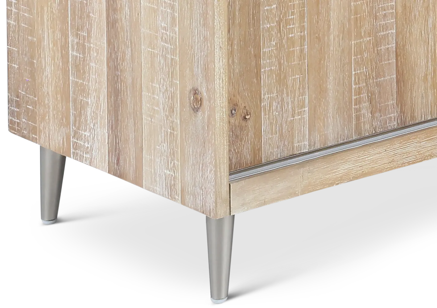 Morgan  Acacia Wood Entertainment Wall-5
