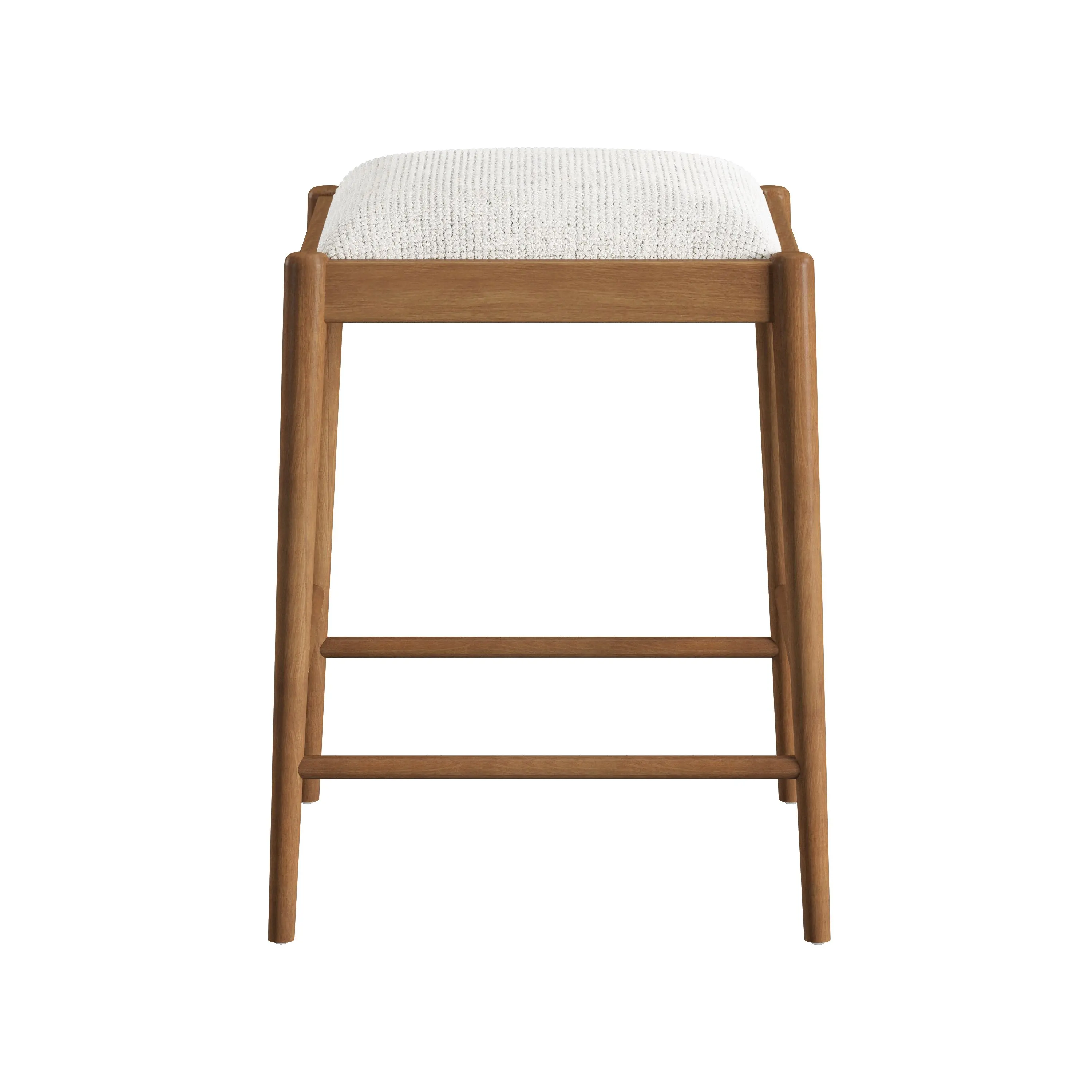 Margo Walnut Console and Stool Set-5