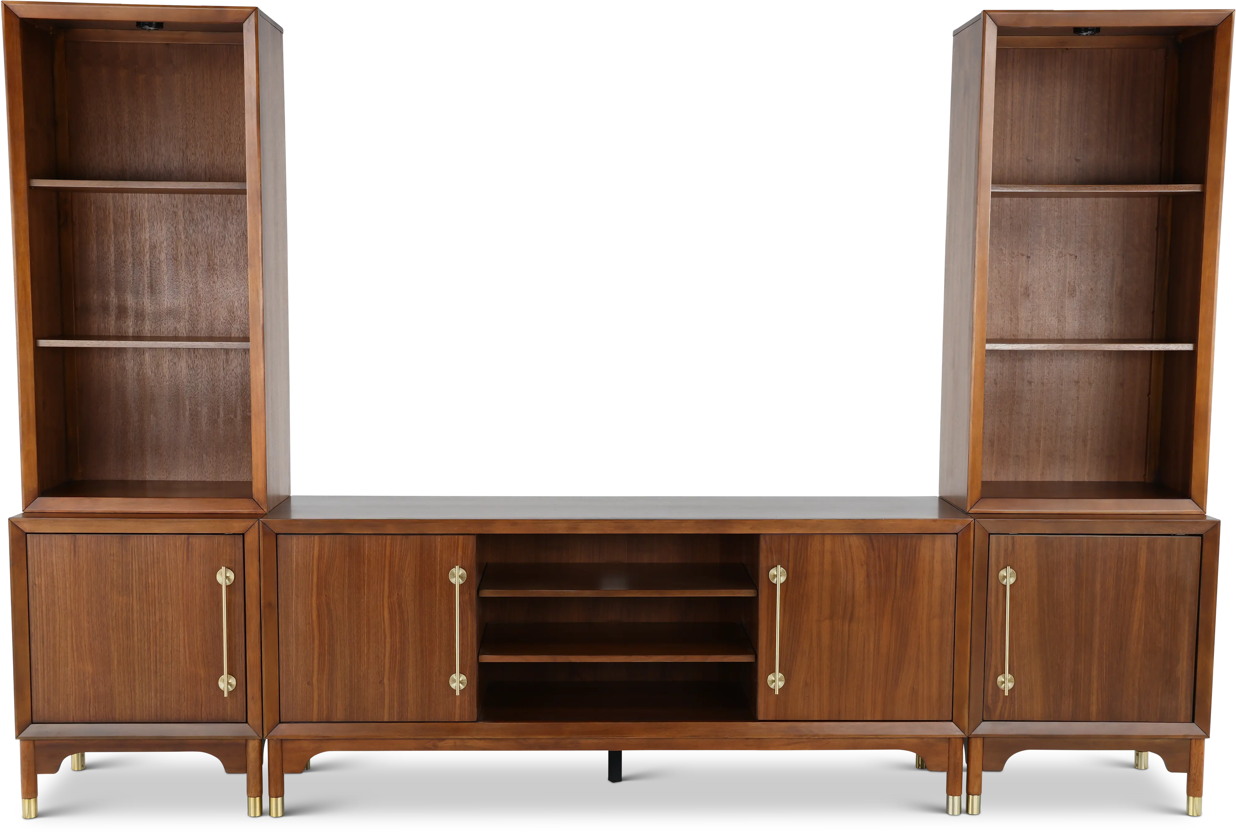 Margo Walnut Entertainment Center-1