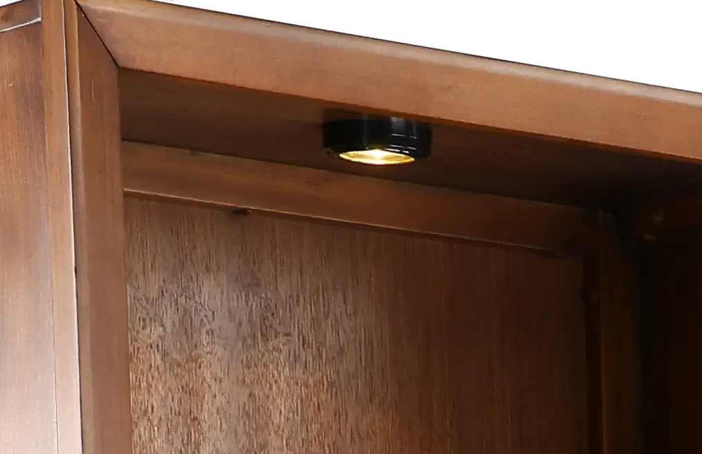 Margo Walnut Entertainment Center-6