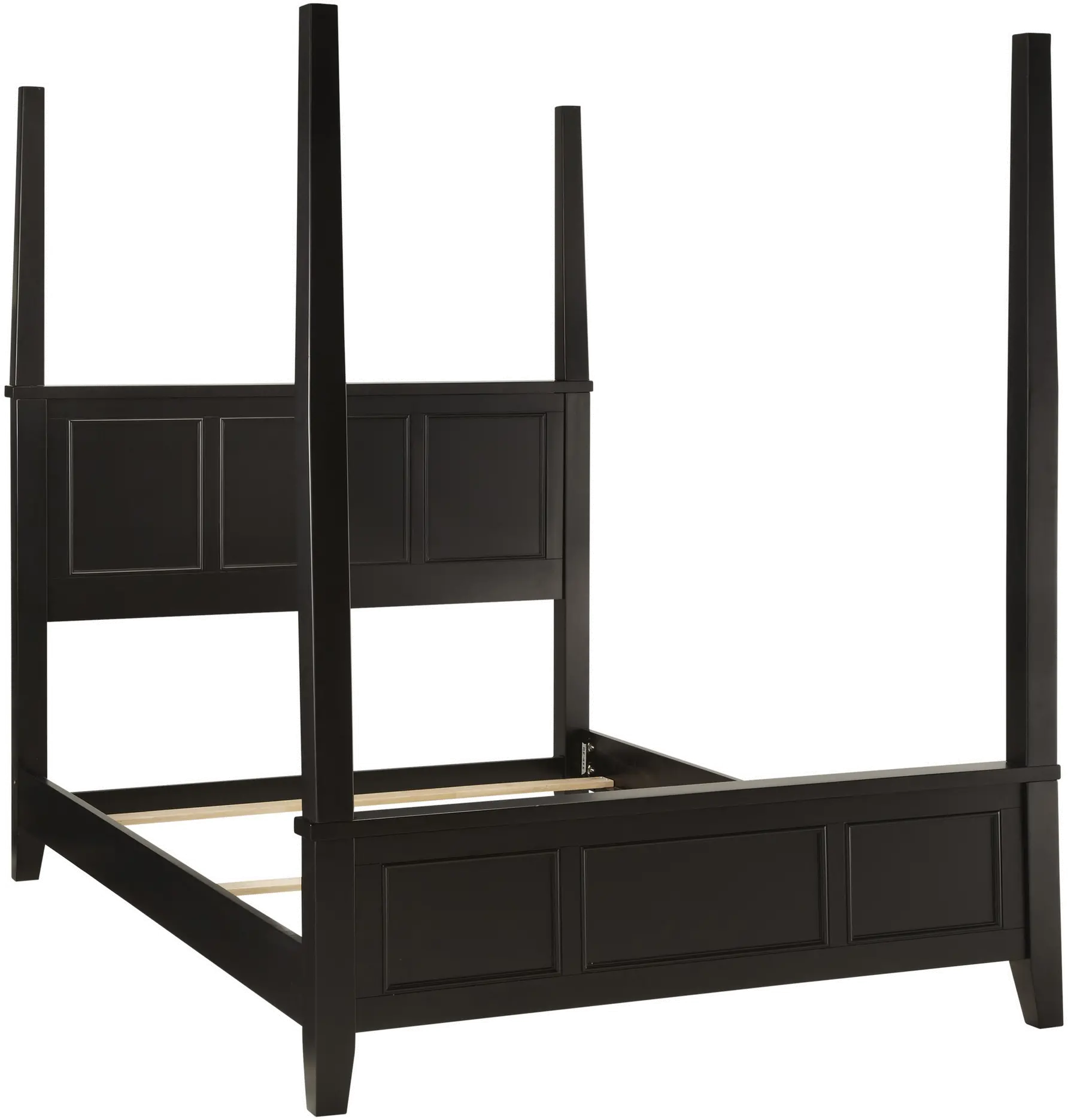 5531-620 Bedford Black King Poster Bed-4