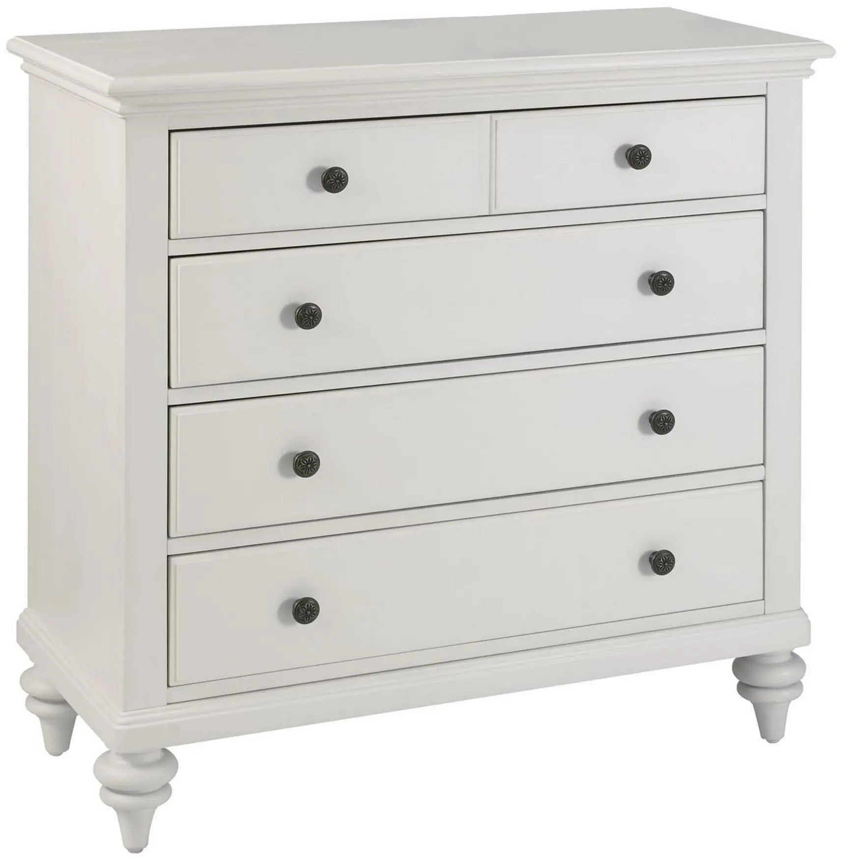 5543-41 Bermuda Off-White Chest of Drawers-1