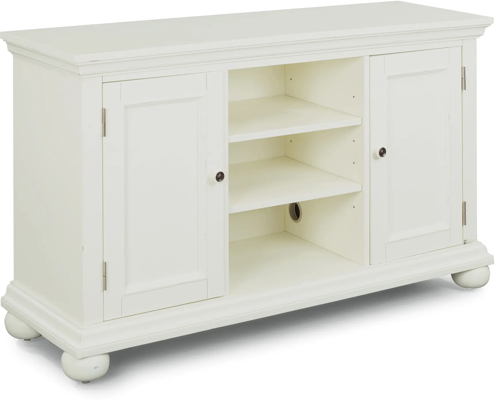 5427-10 Dover Off-White 56  TV Stand-5