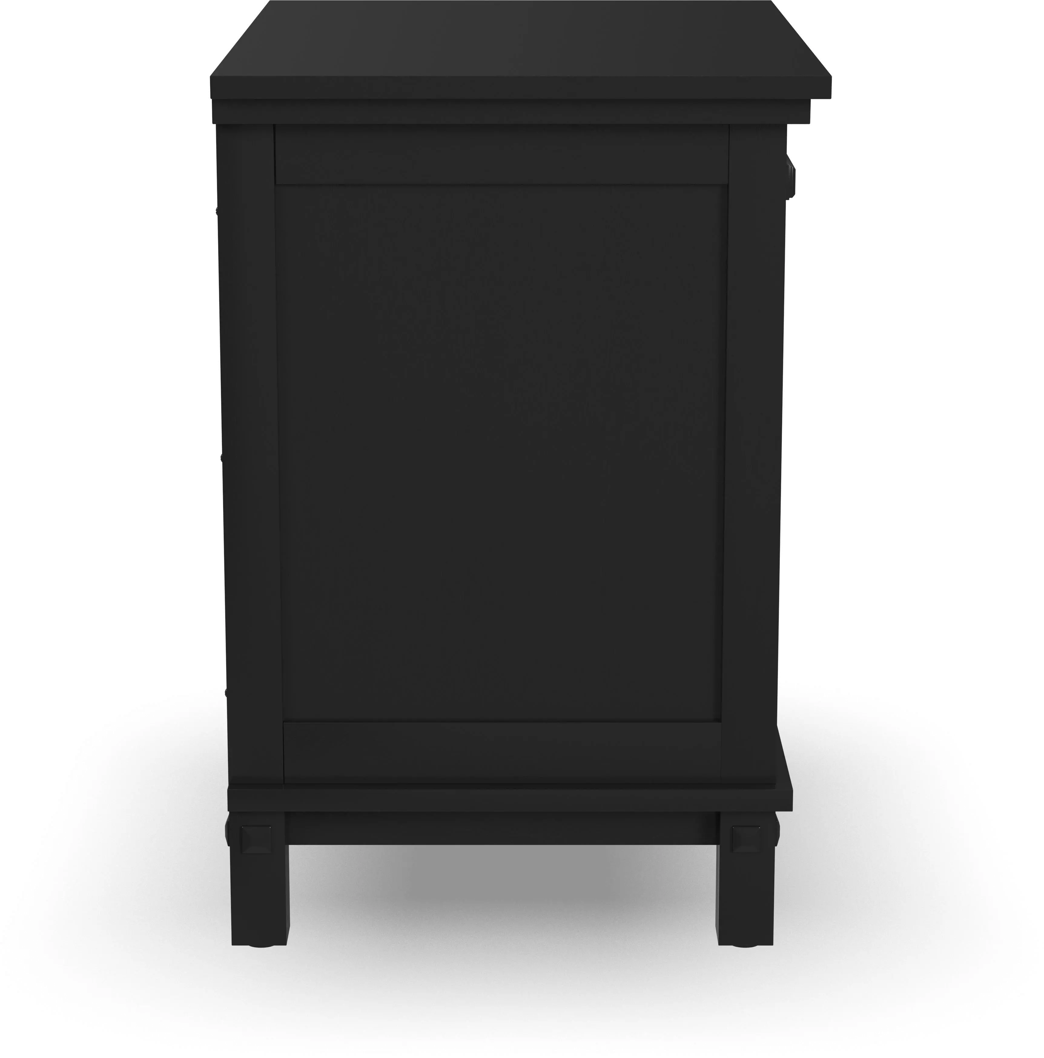 5911-42C Oak Park Black Nightstand-7