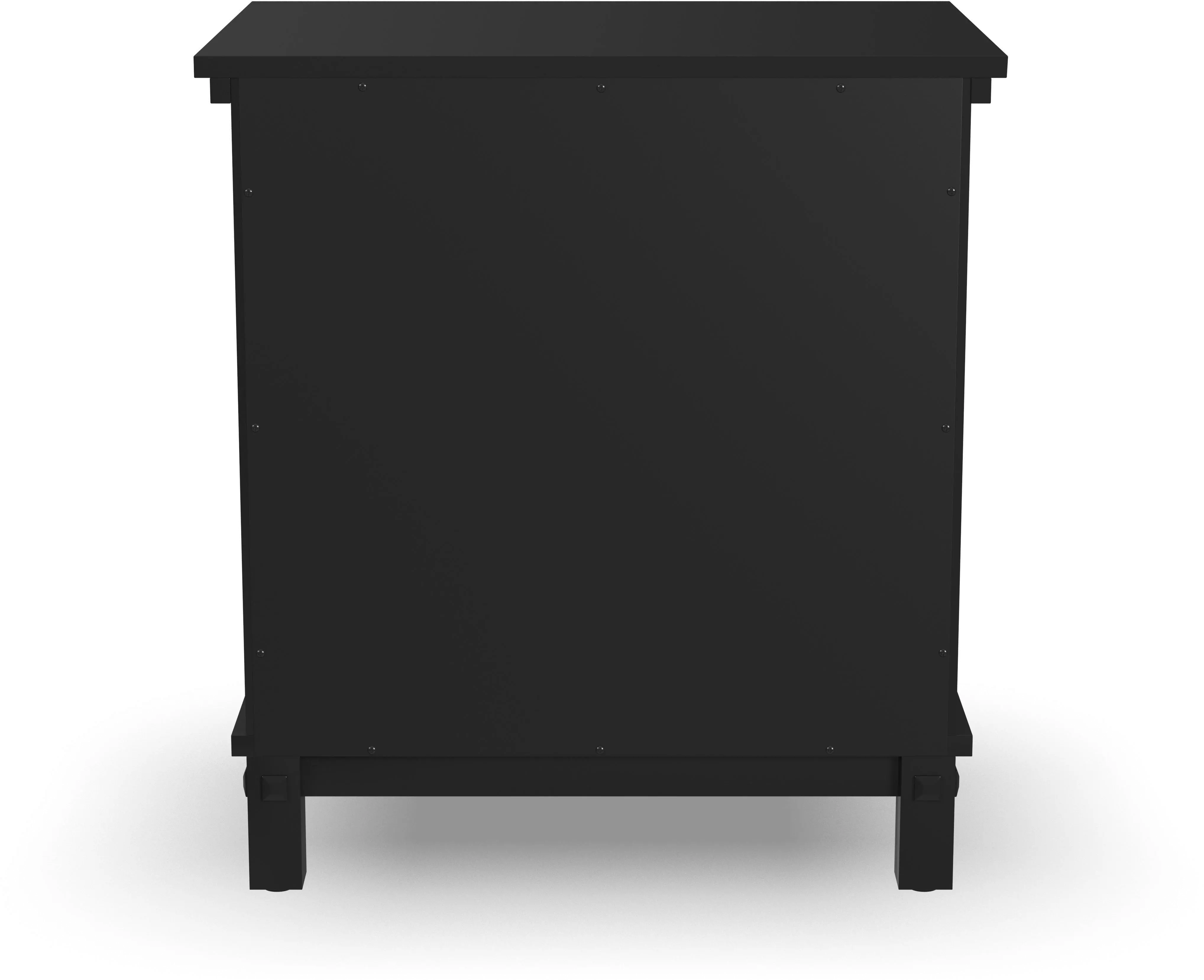 5911-42C Oak Park Black Nightstand-8