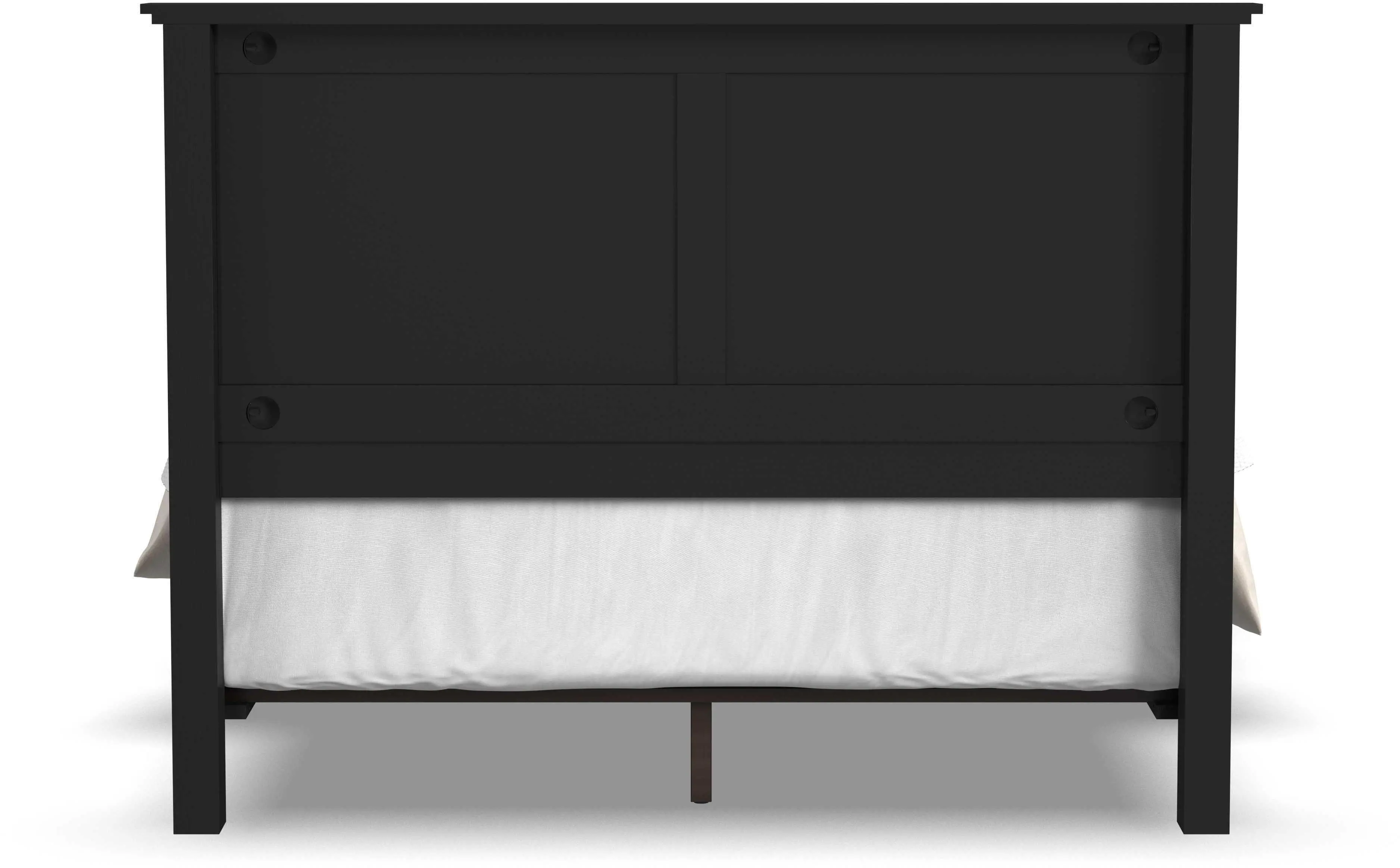5911-500 Oak Park Black Queen Bed-7