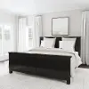 5911-600 Oak Park Black King Bed