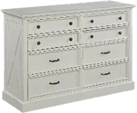 5523-43 Seaside Lodge Off-White Dresser