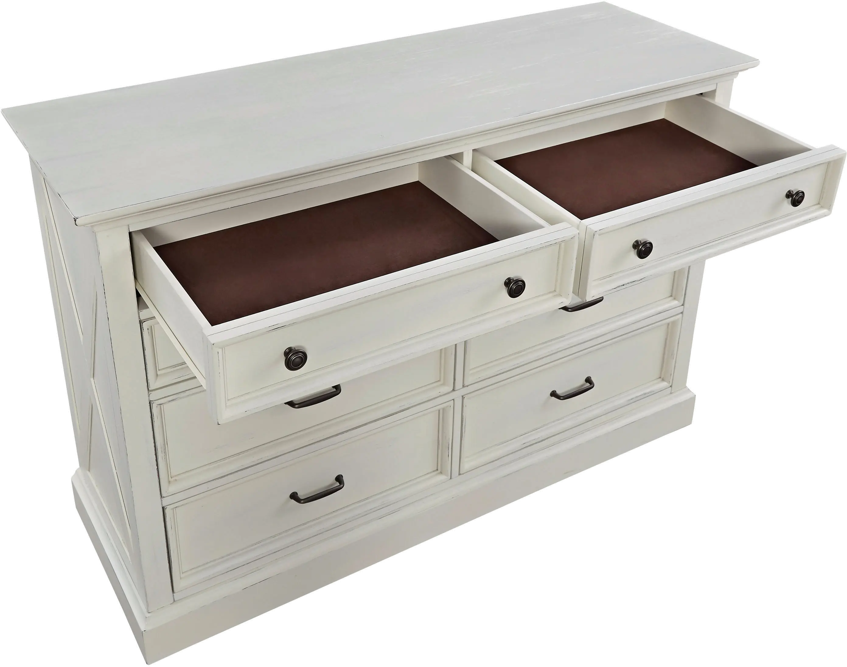 5523-43 Seaside Lodge Off-White Dresser-2