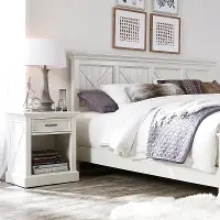 5523-601 Seaside Lodge Off-White King Headboard