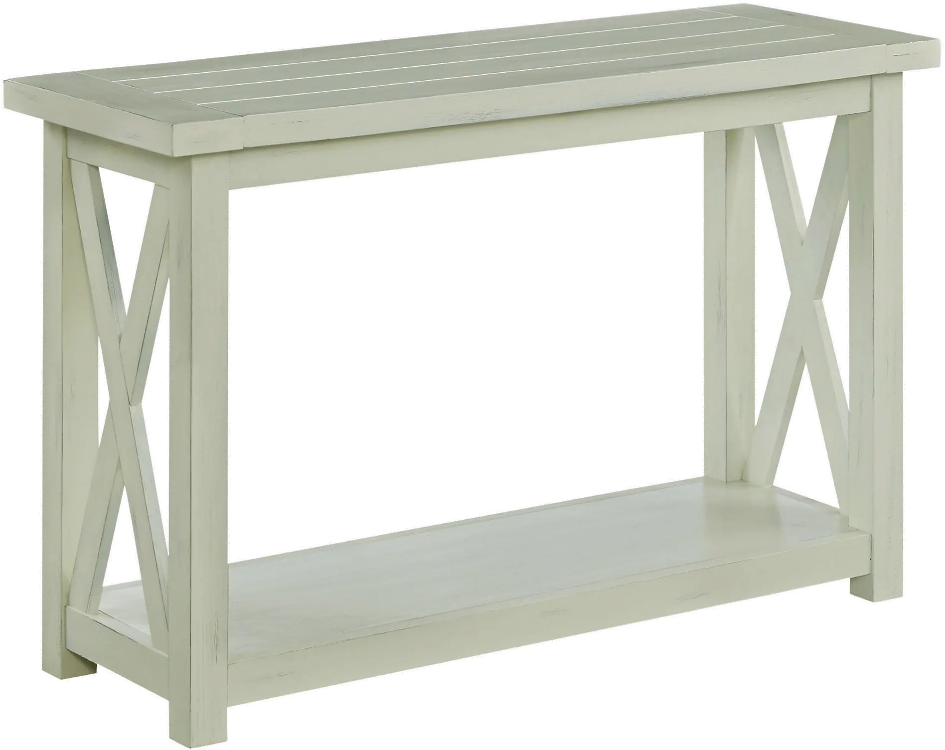 5523-22 Seaside Lodge Off-White Console Table-1