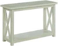 5523-22 Seaside Lodge Off-White Console Table