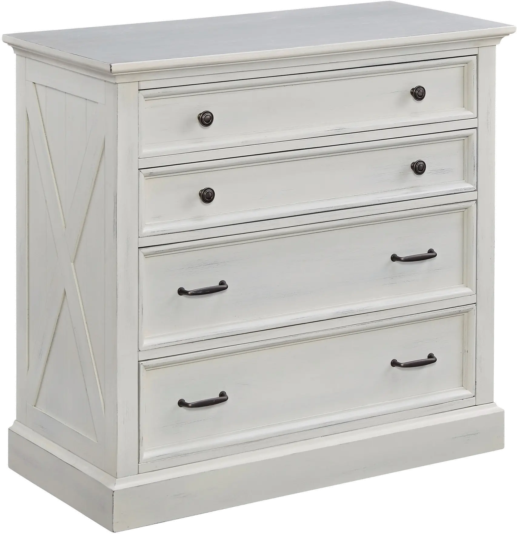 5523-41 Seaside Lodge Off-White Chest of Drawers-1