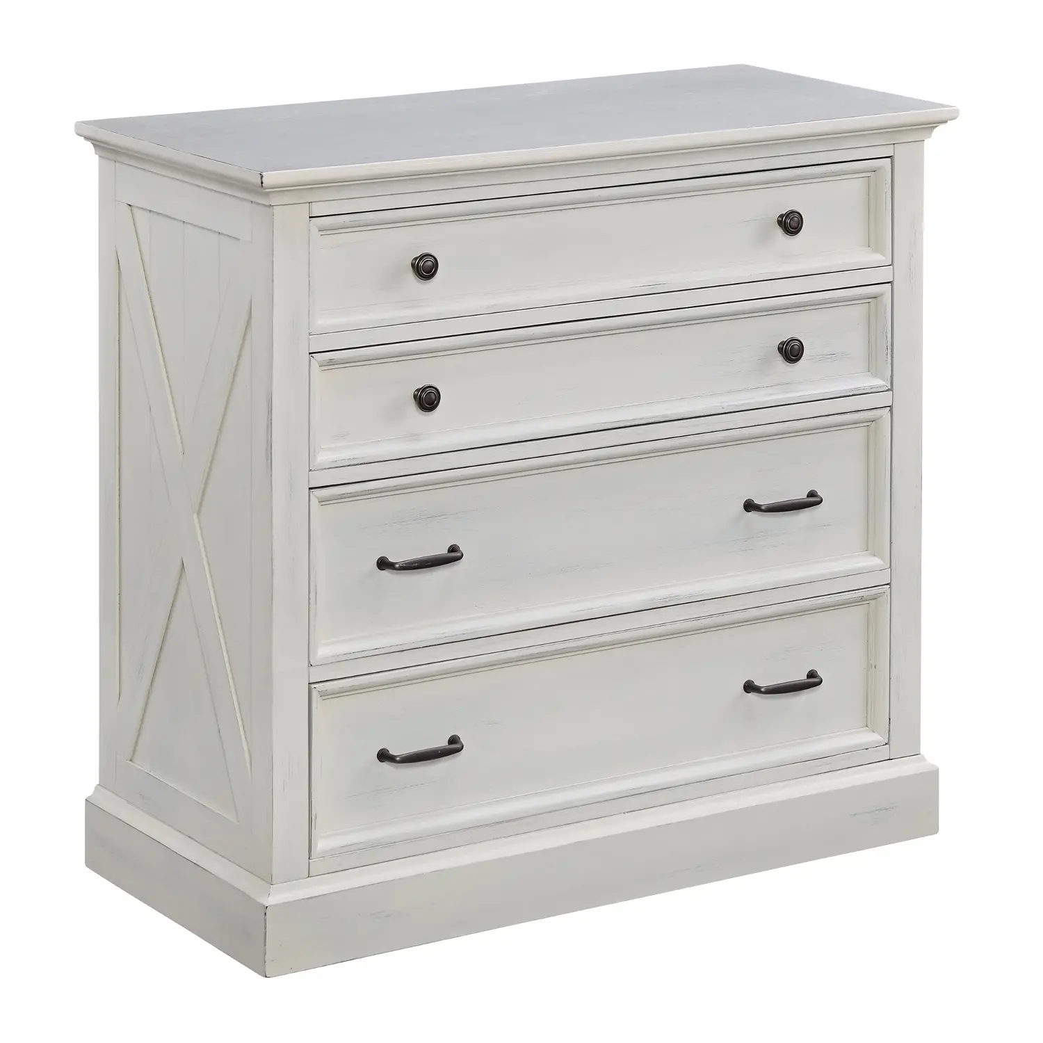 5523-41 Seaside Lodge Off-White Chest of Drawers-1