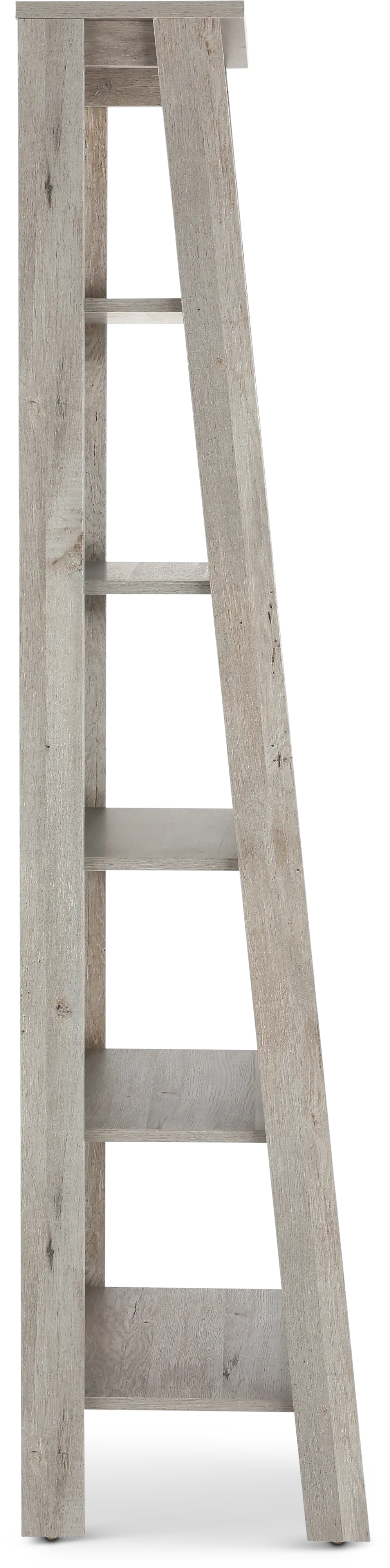 Trestle Light Gray Tiered Bookcase-6