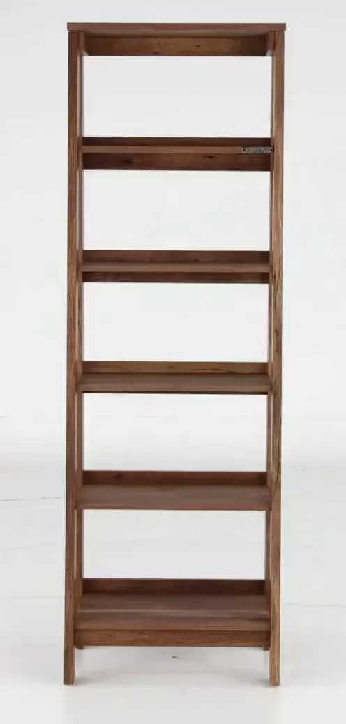 Trestle Brown Tiered Bookcase-5