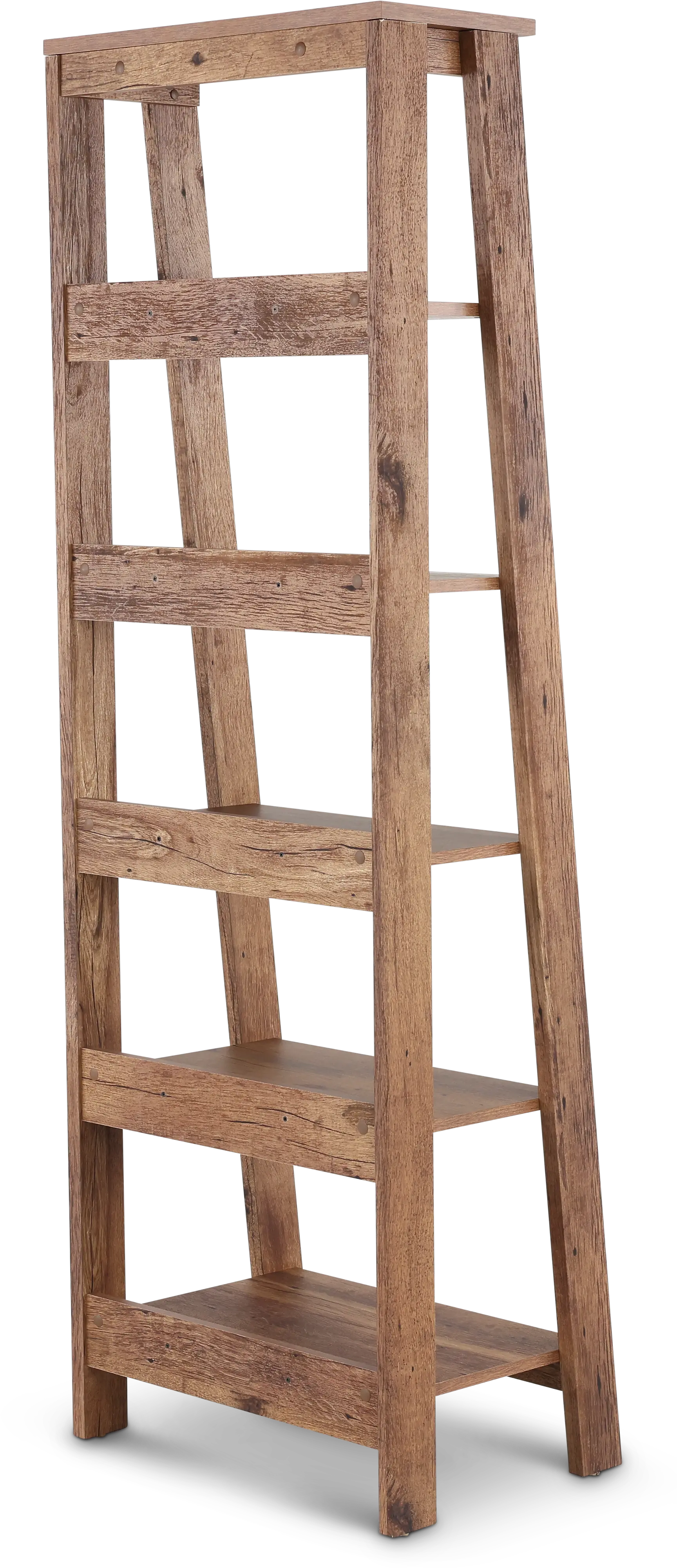 Trestle Brown Tiered Bookcase-7