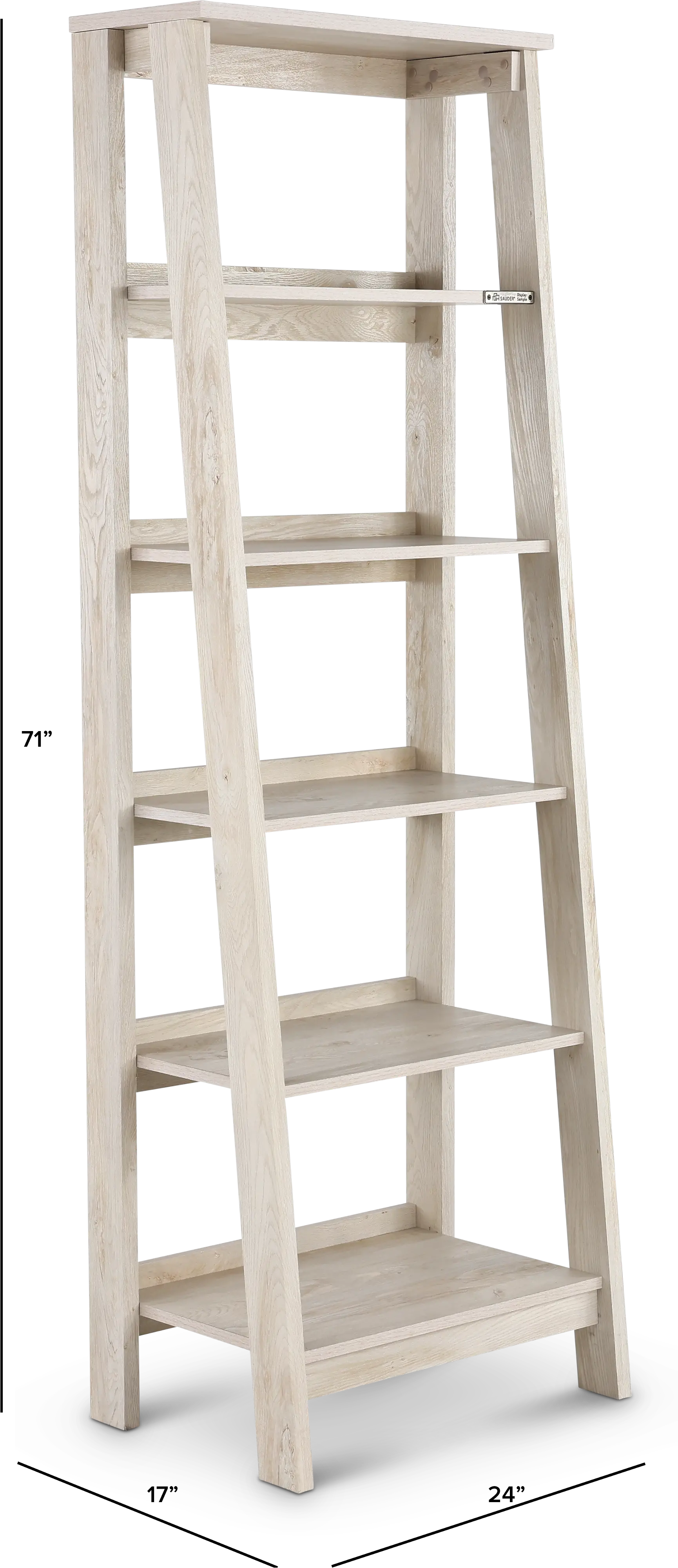 Trestle Natural Tiered Bookcase-3