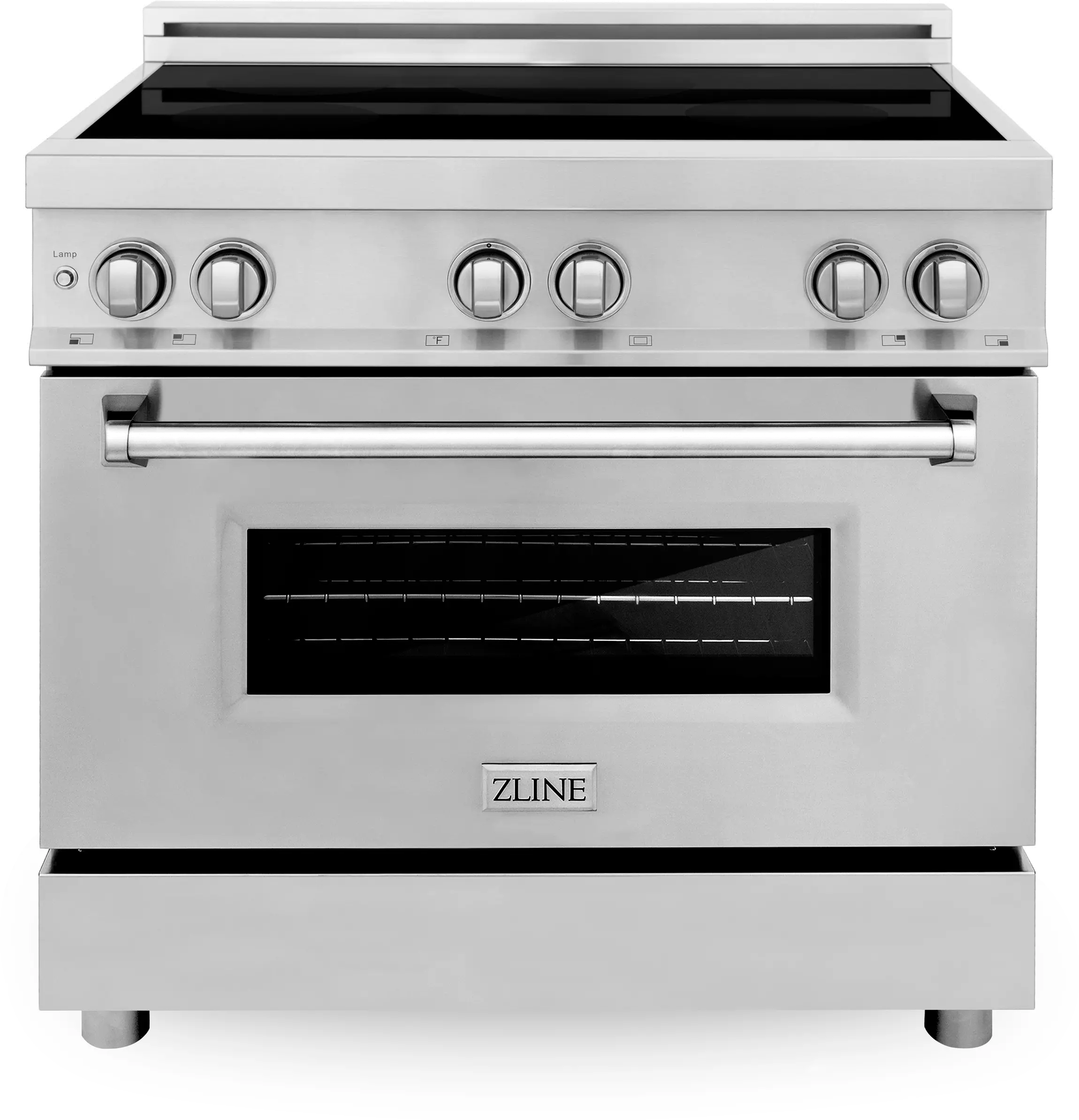 RAIND-36 ZLINE 4.6 cu ft Induction Range - Stainless Steel 36 Inch-1
