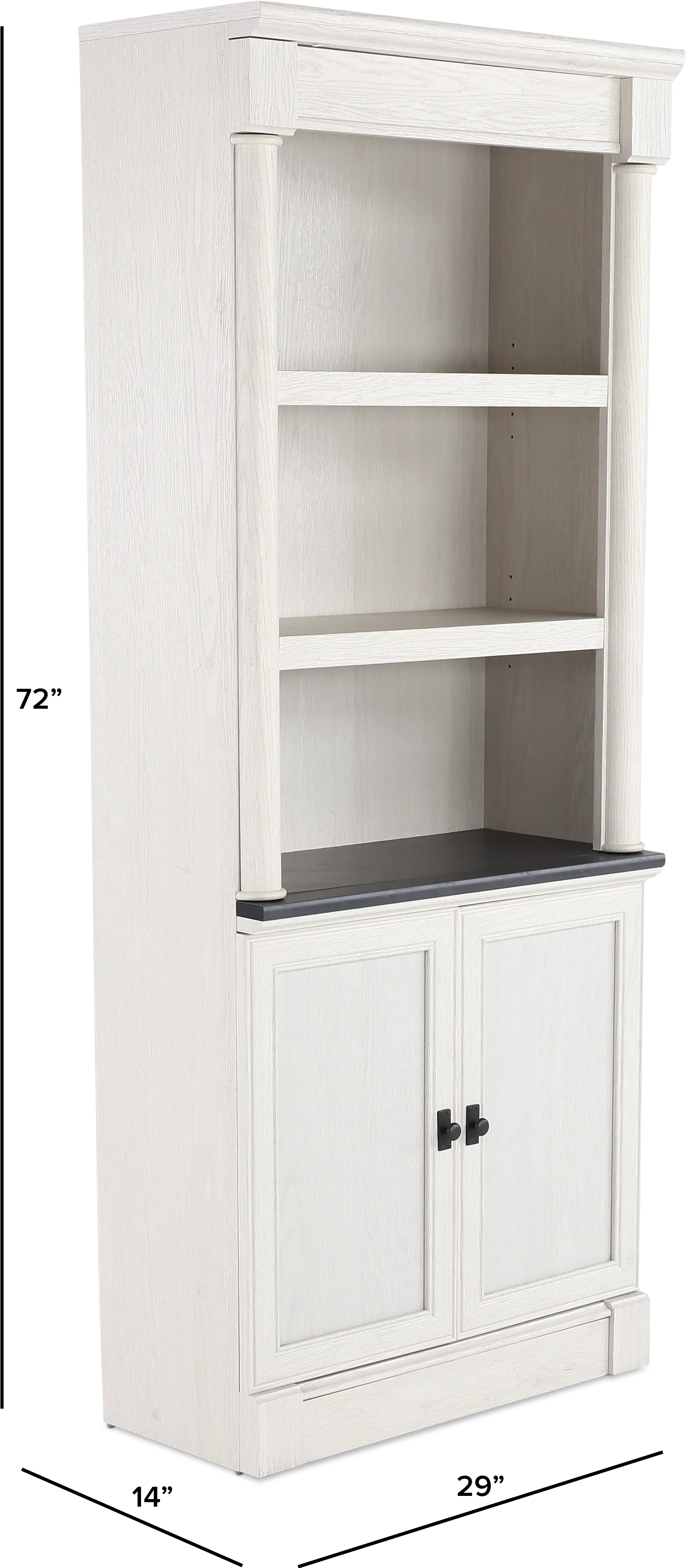 Palladia Glacier Oak Bookcase-3