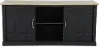 Farmhouse Black 62  TV Stand