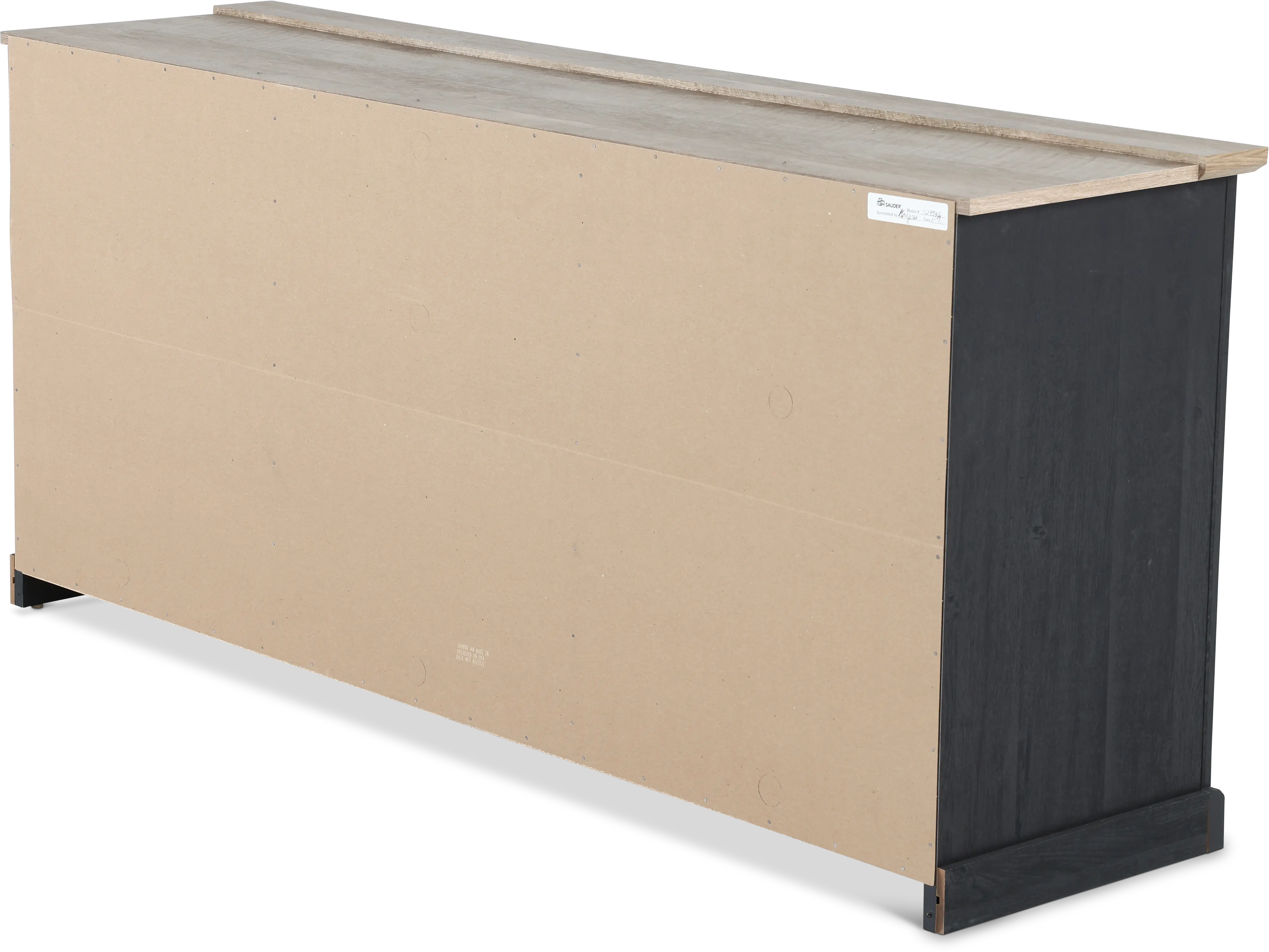 Farmhouse Black 62  TV Stand-6
