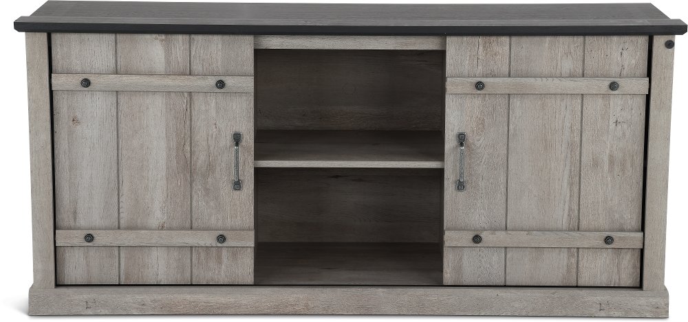 Farmhouse Gray 62" TV Stand