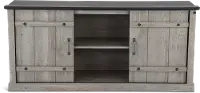 Farmhouse Gray 62  TV Stand