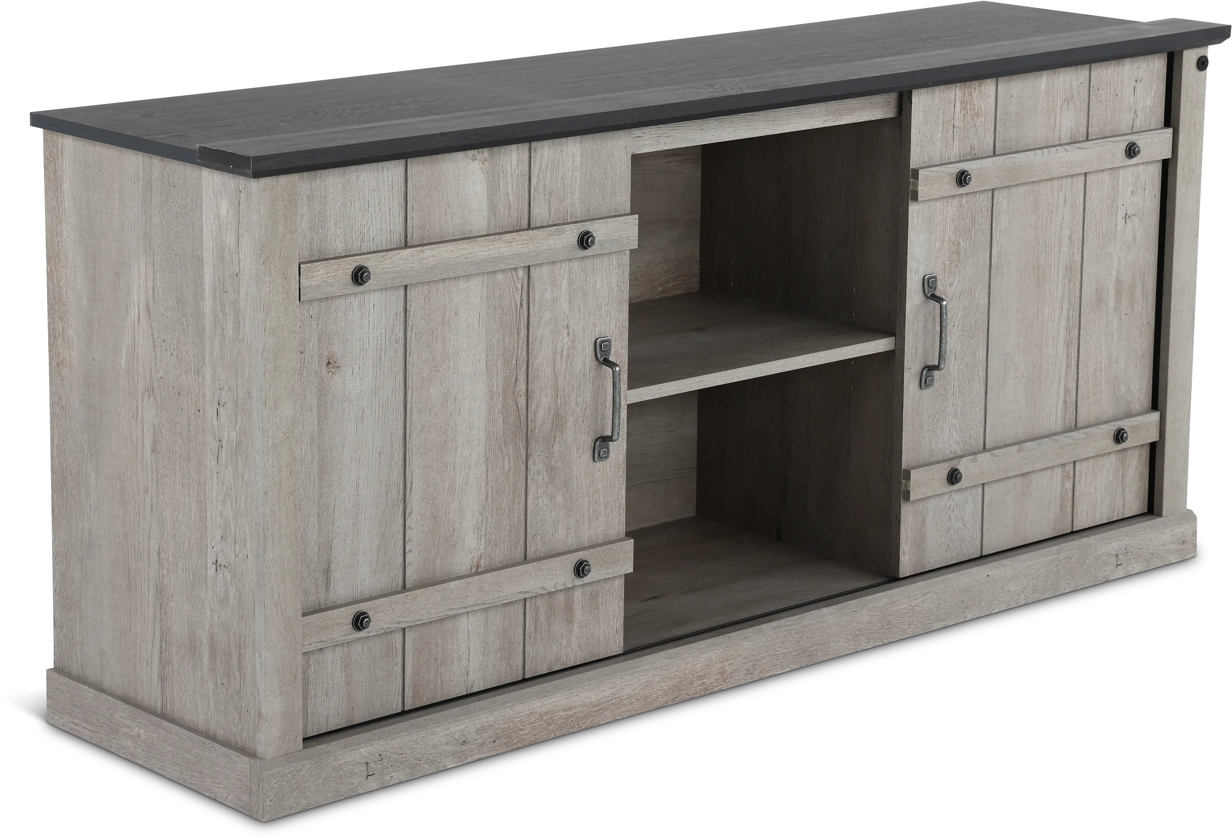 Farmhouse Gray 62  TV Stand-4