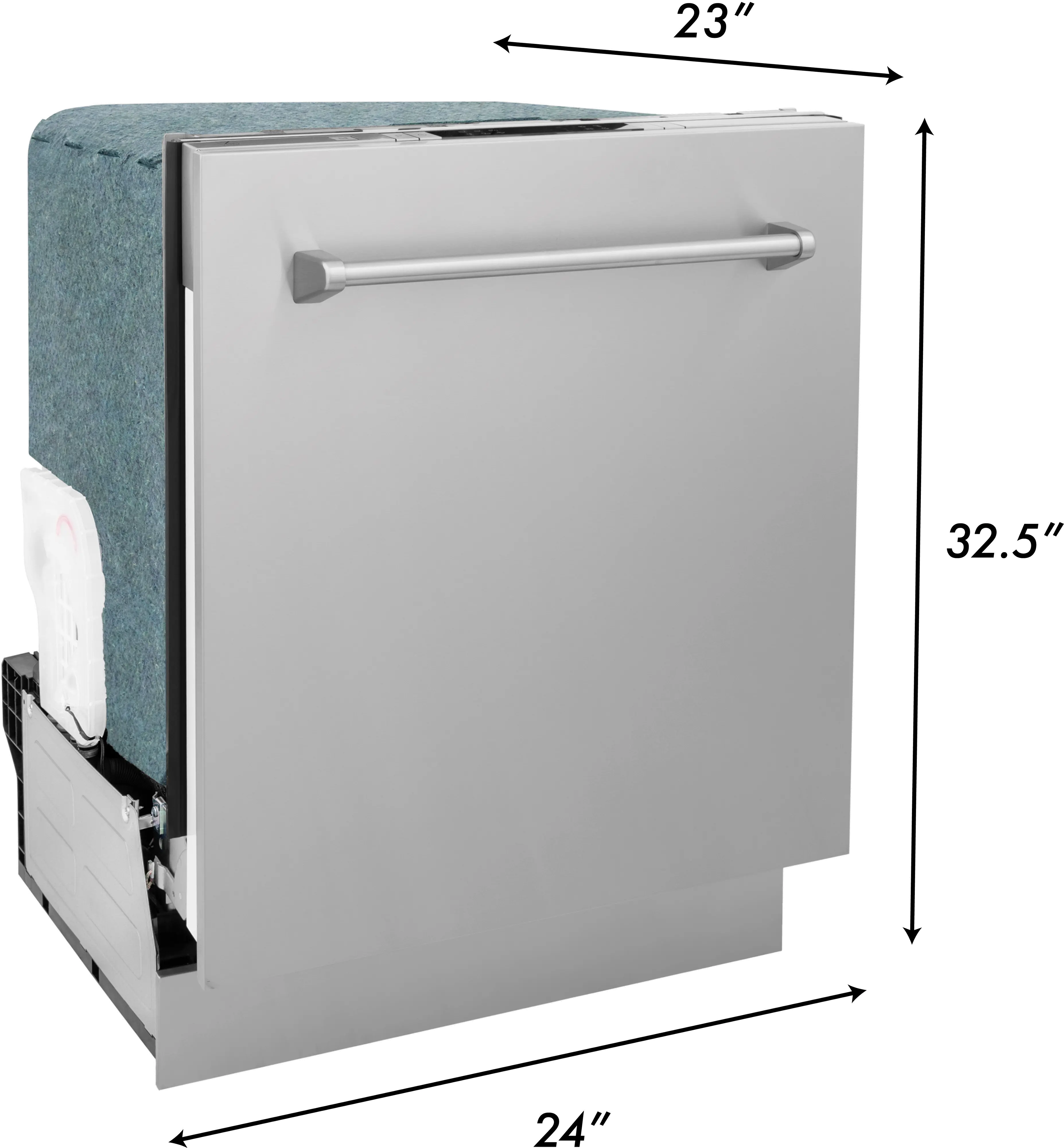 DW-304-H-24 ZLINE Top Control Dishwasher - Stainless Steel-13