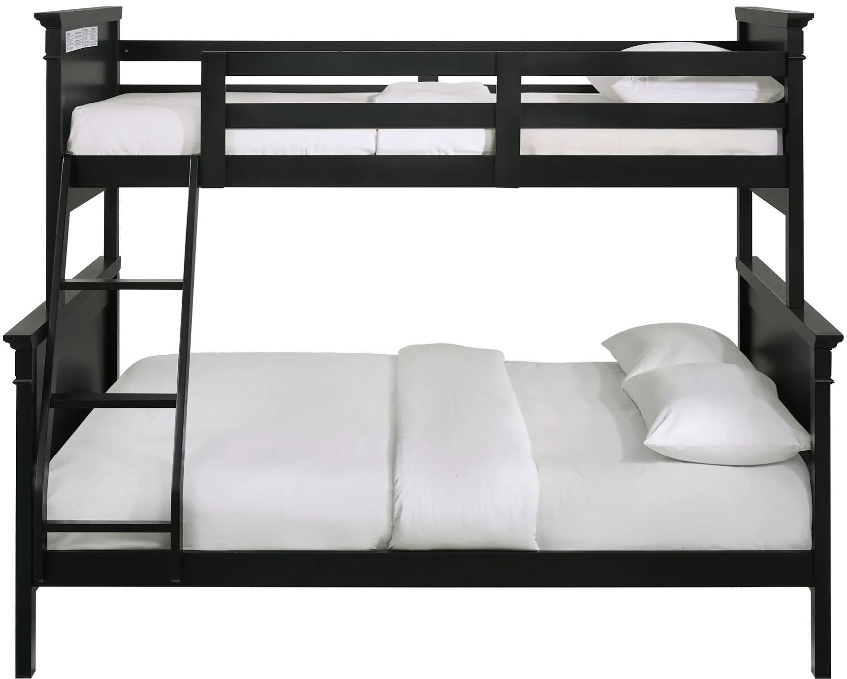 Calloway Black Twin-over-Full Bunk Bed-3