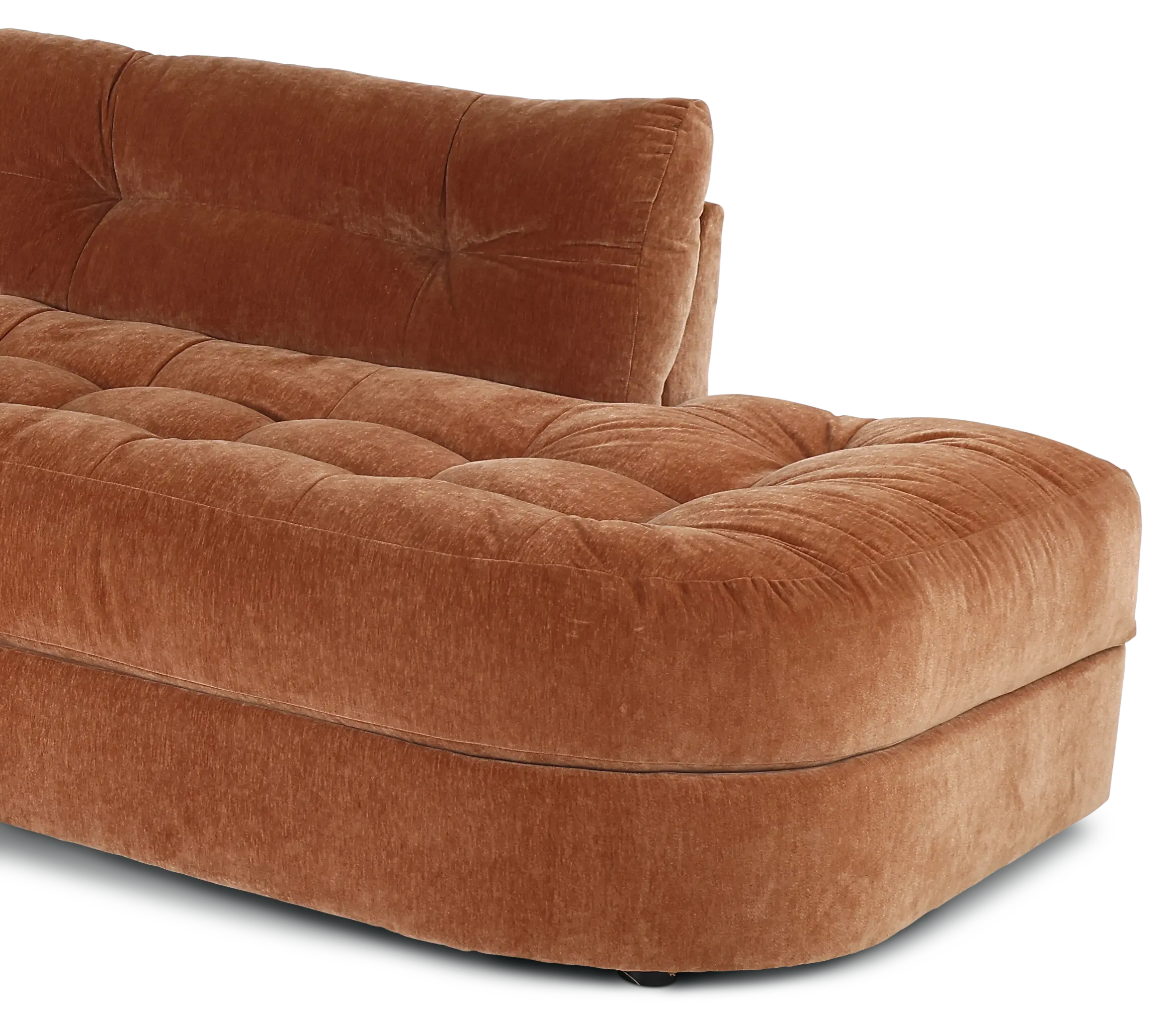 Juniper Ginger Orange 3-Piece Sectional-4