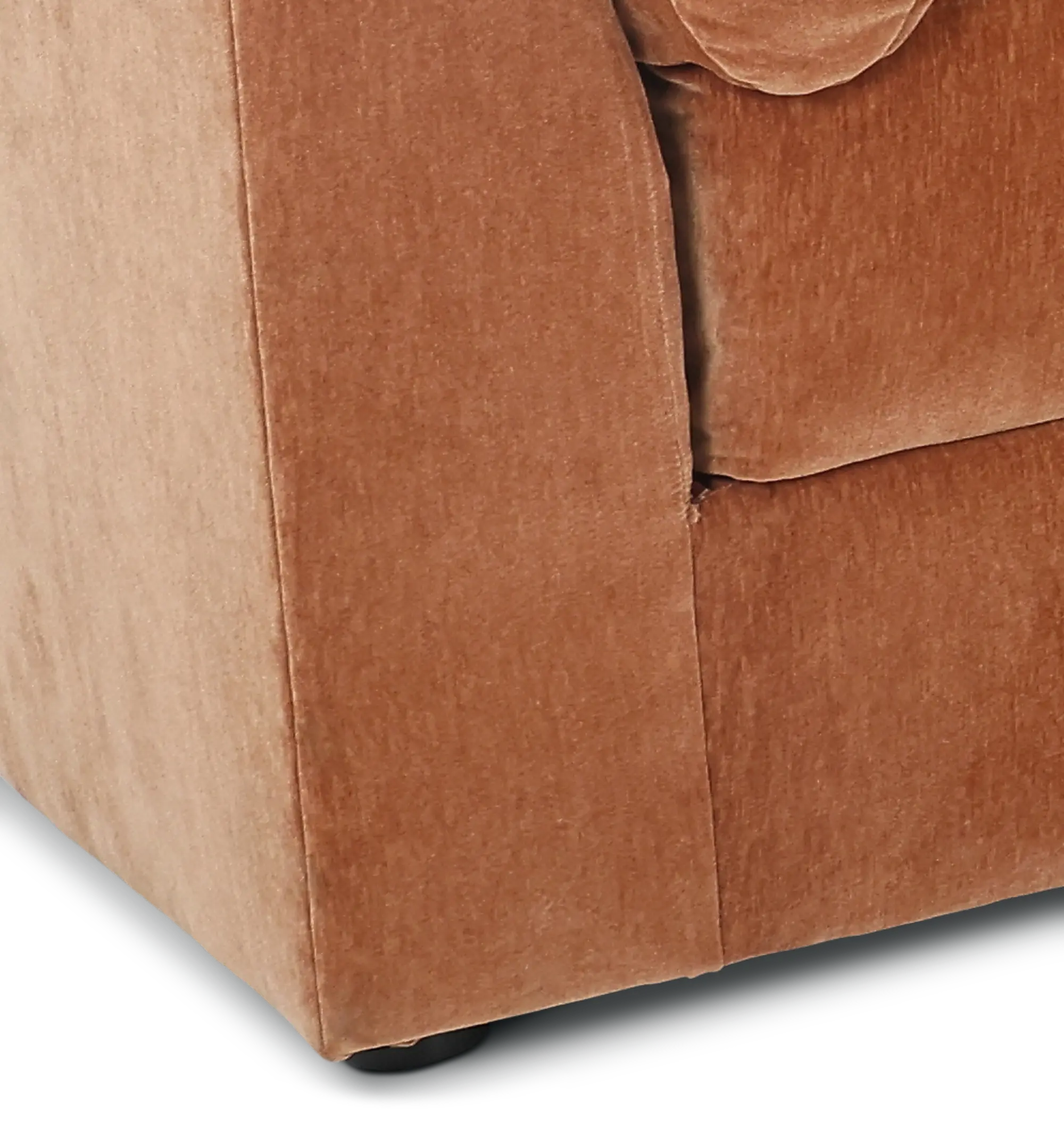 Juniper Ginger Orange 3 Piece Sectional | RC Willey