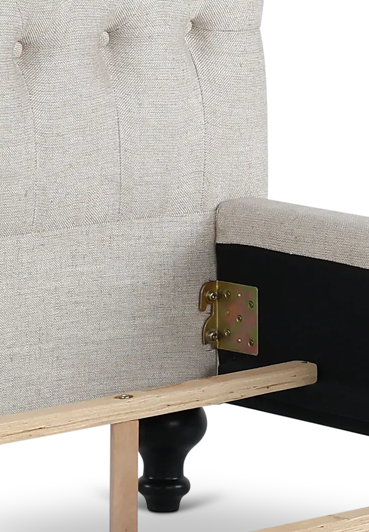 Juliana Sand Queen Upholstered Bed-8