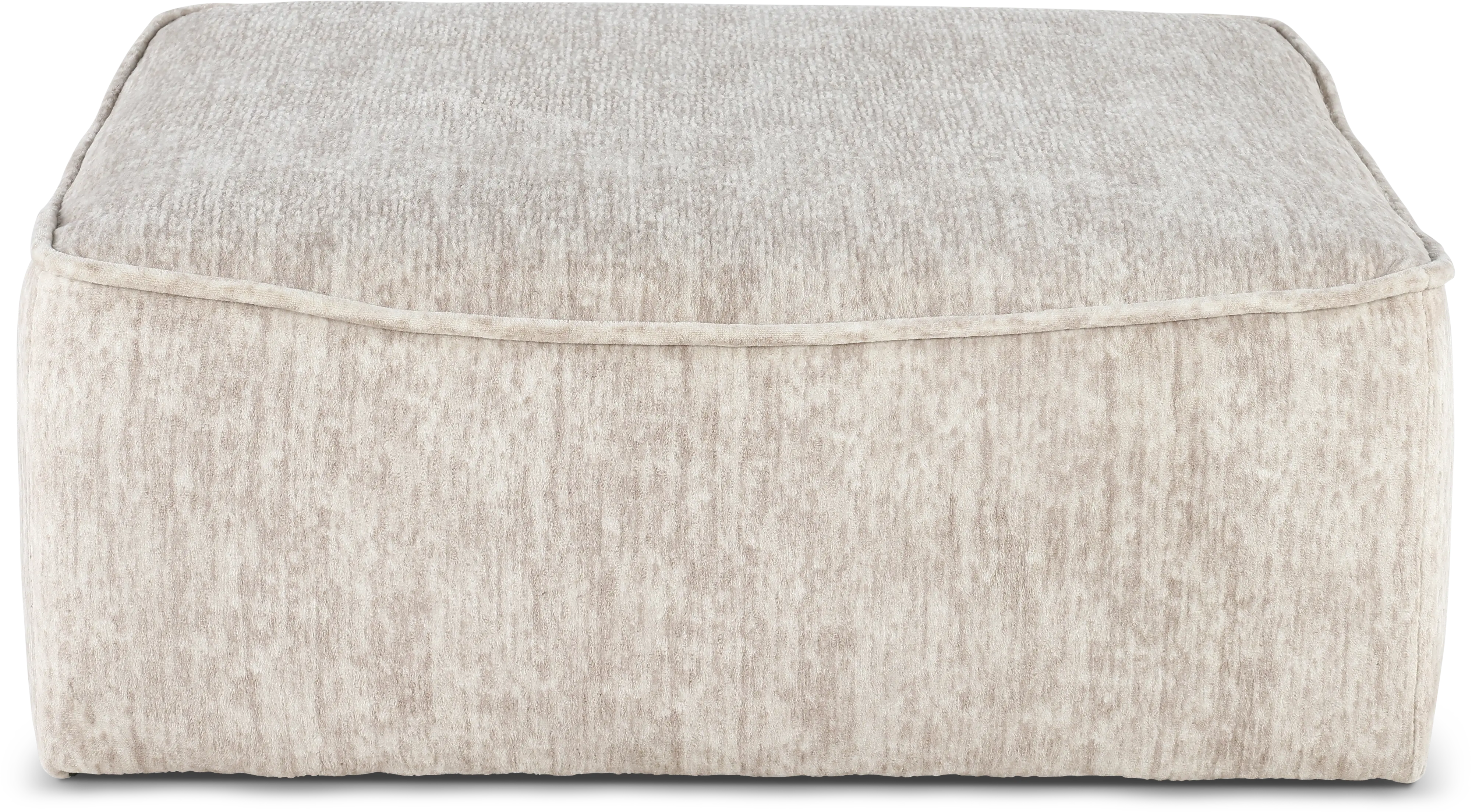 2306-28/OTTO/PRCHMT Georgia Parchment Beige Cocktail Ottoman-1