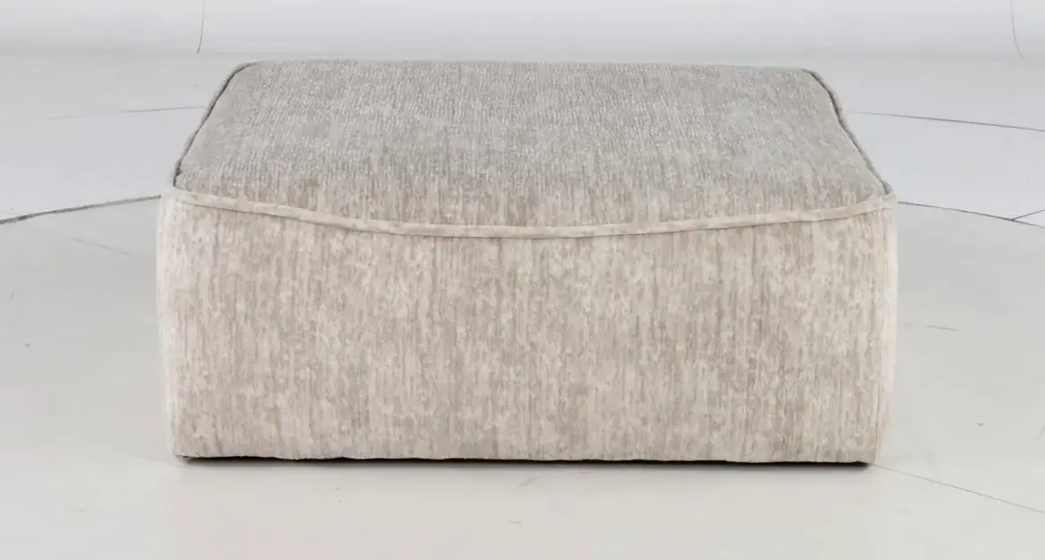 2306-28/OTTO/PRCHMT Georgia Parchment Beige Cocktail Ottoman-7
