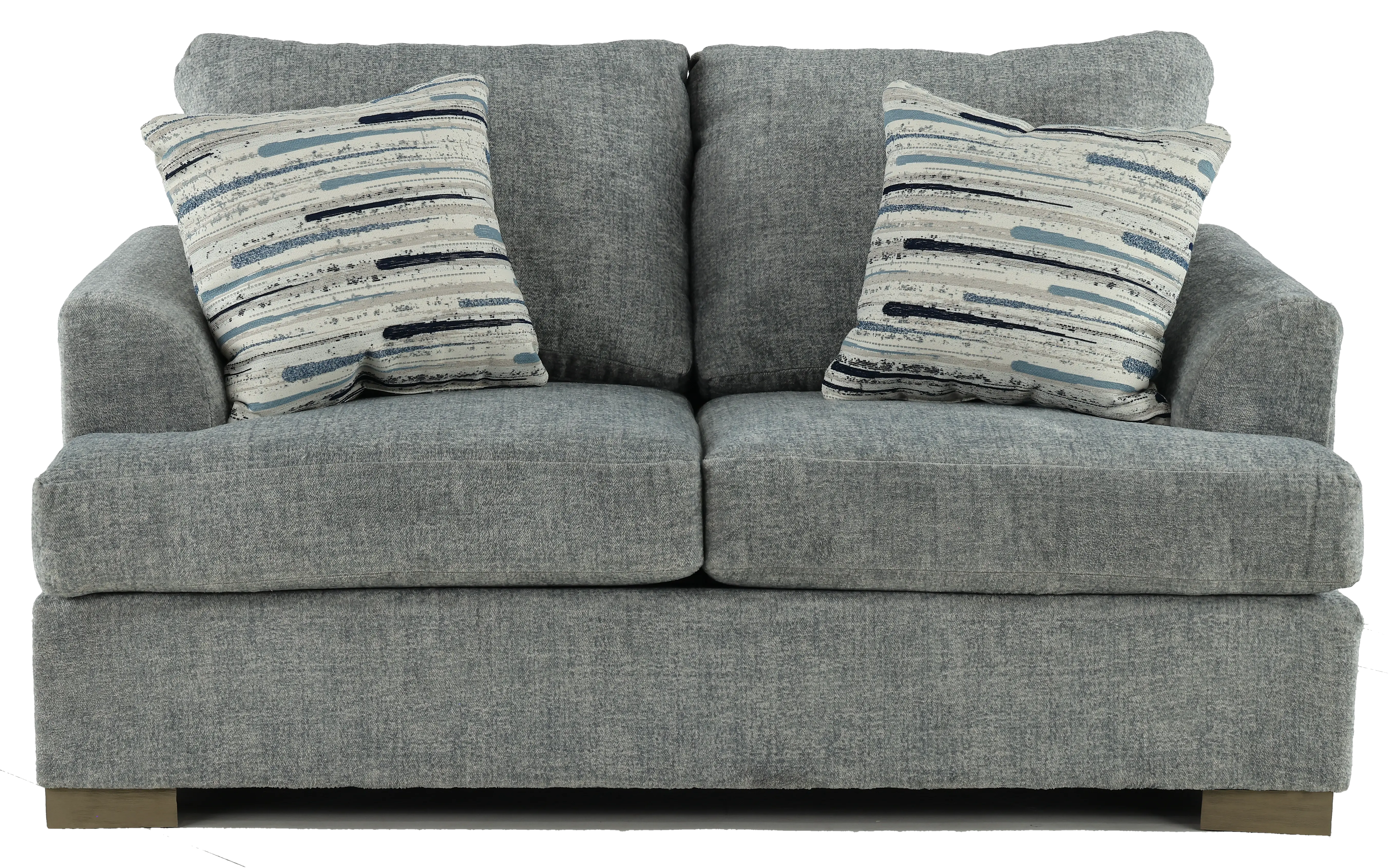 VILLA/DOWNYGRY/LOVE Villa Gray Loveseat-1