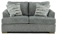 VILLA/DOWNYGRY/LOVE Villa Gray Loveseat