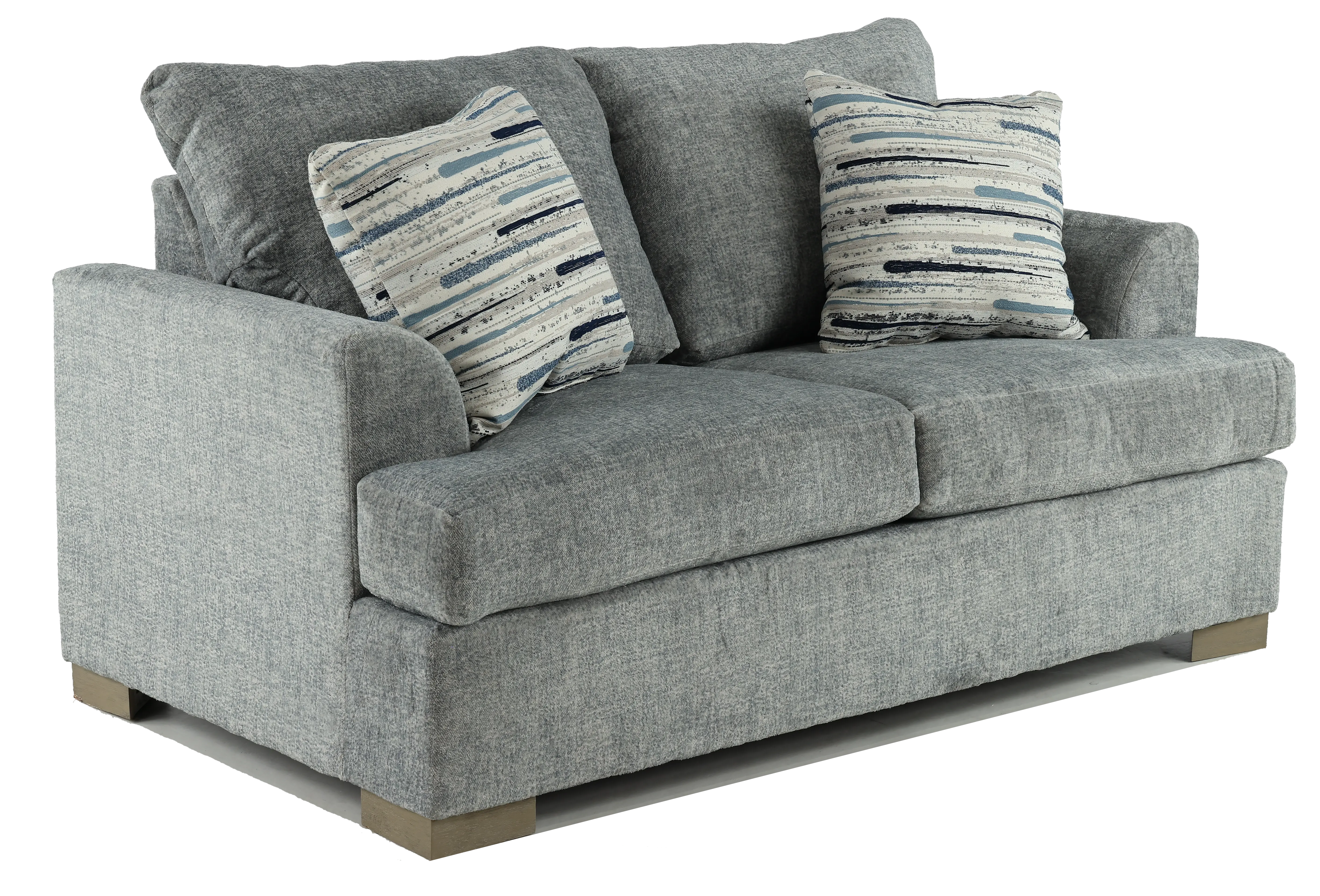 VILLA/DOWNYGRY/LOVE Villa Gray Loveseat-2