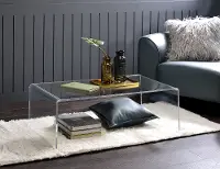 A La Carte Small Acrylic Coffee Table