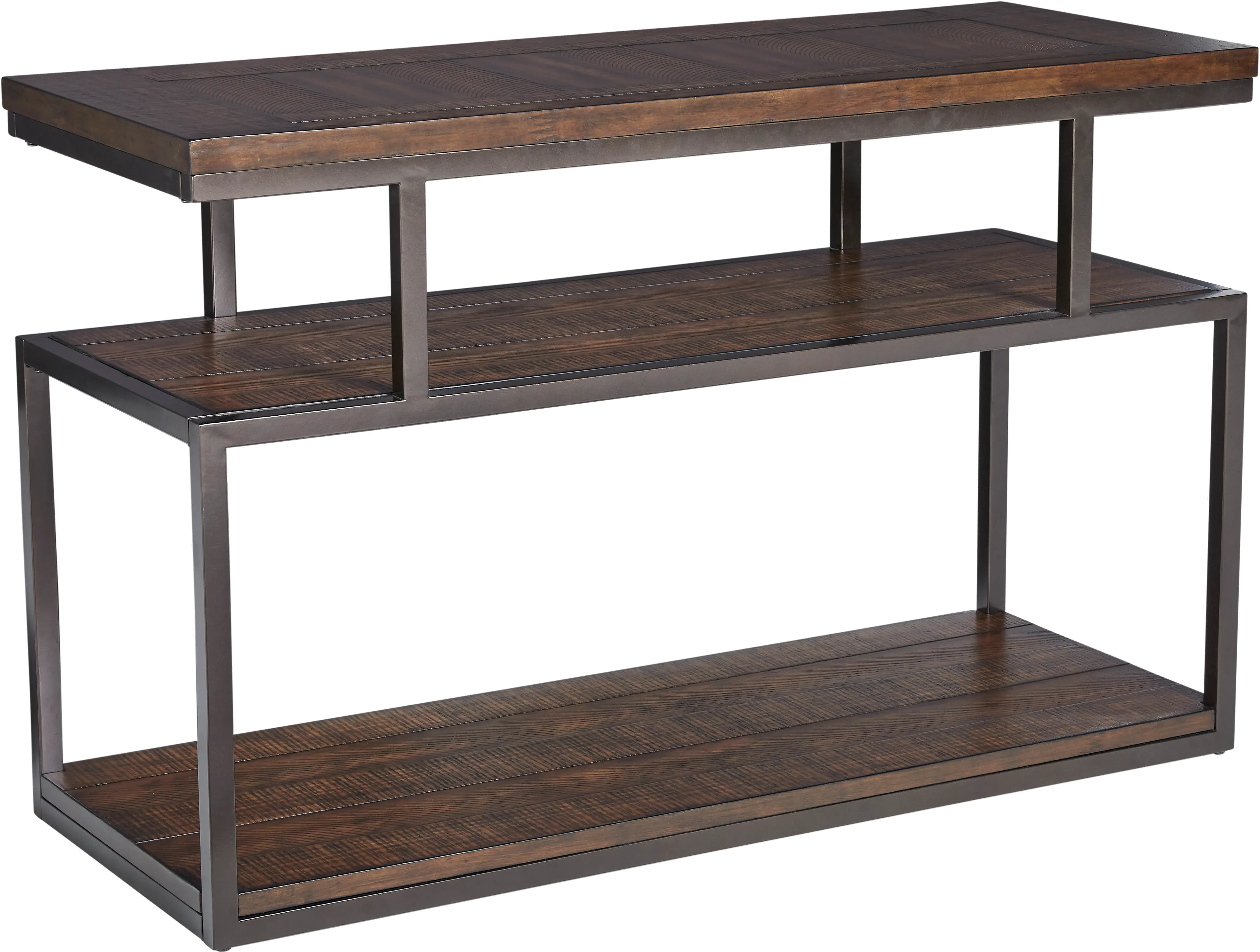 Lake Forest Brown Sofa Table-1