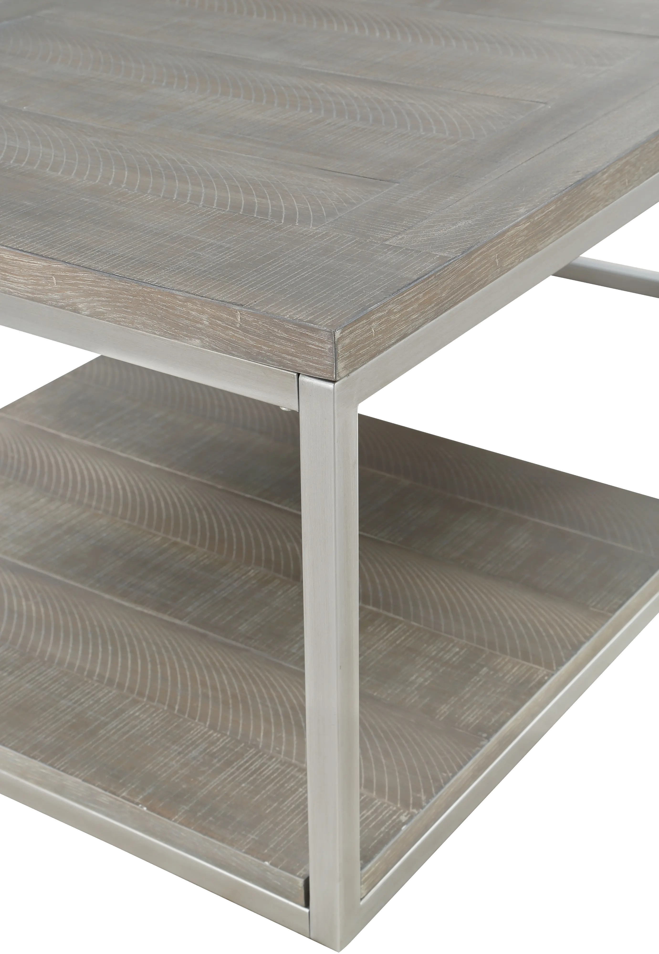 Lake Forest Gray Sofa Table-2
