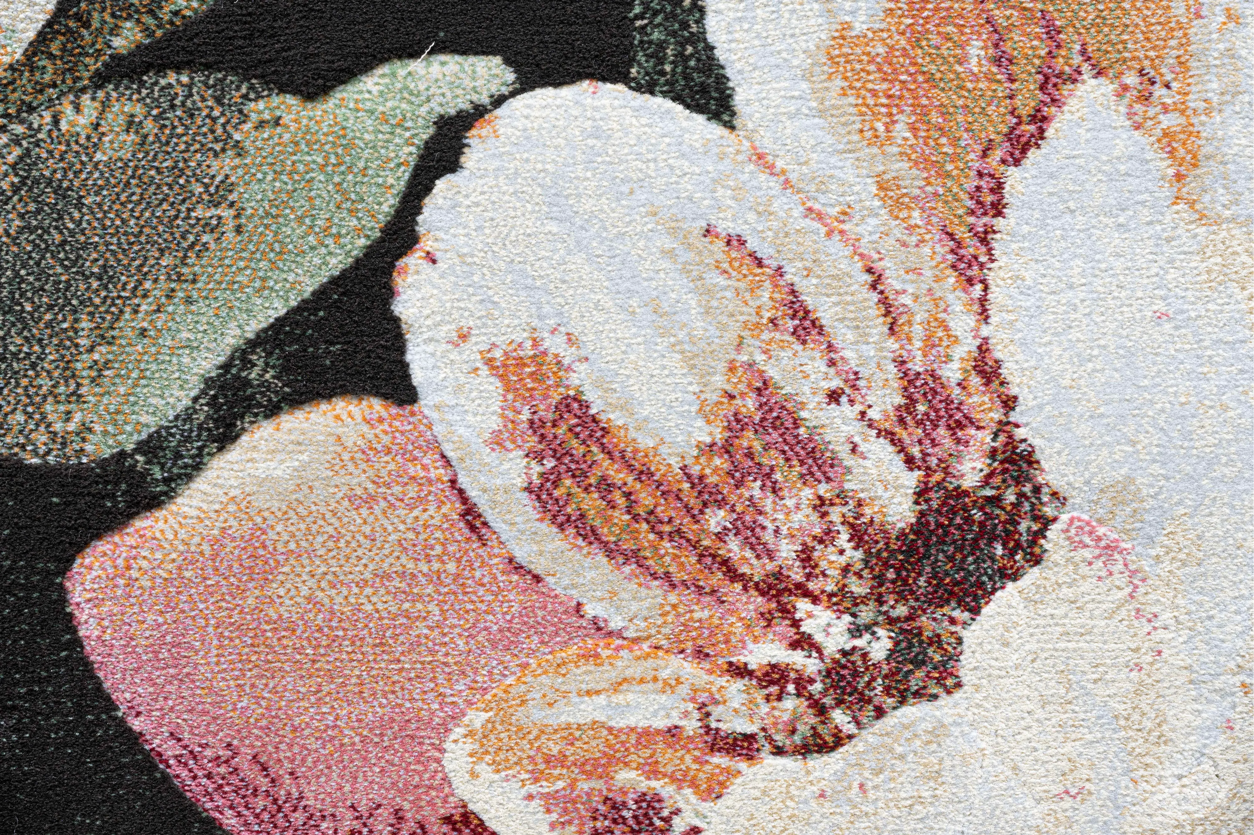 Essentials 5 x 8 Floral Blush Area Rug-2